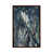 Toile avec cadre en bois brun classique est en rupture de stock