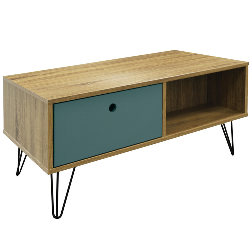 Four Leg Coffee Table with Storage