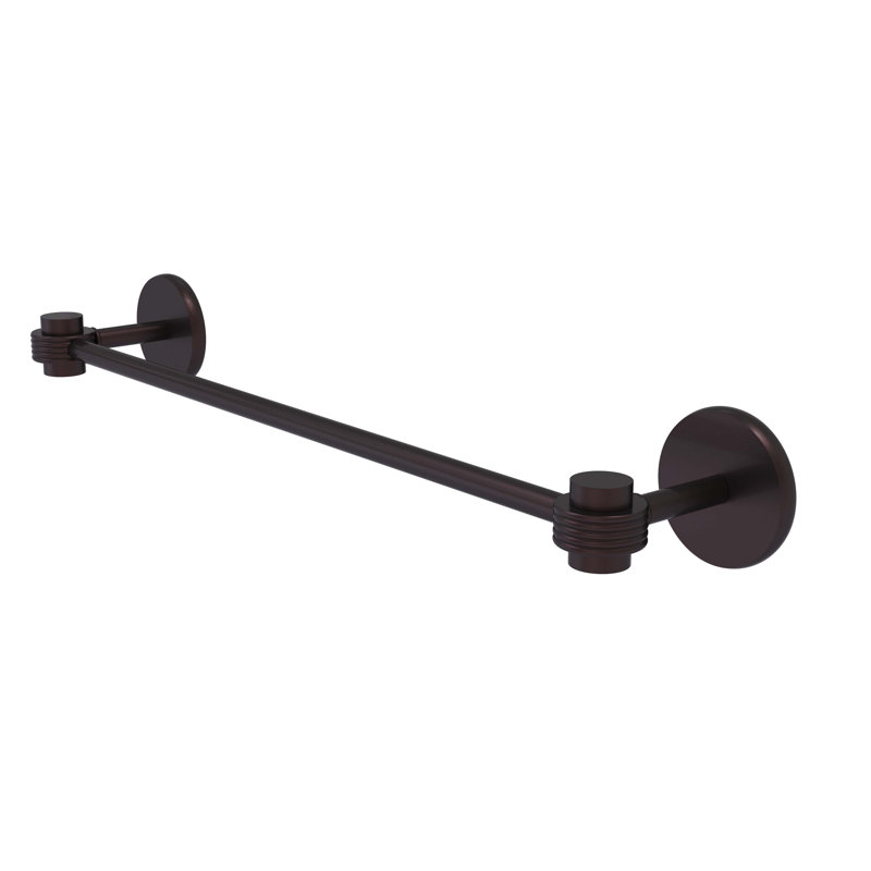 Barre à serviettes murale 36" Satellite Orbit One, Bronze antique, H 3 po x l 20,5 po x P 3,9 po
