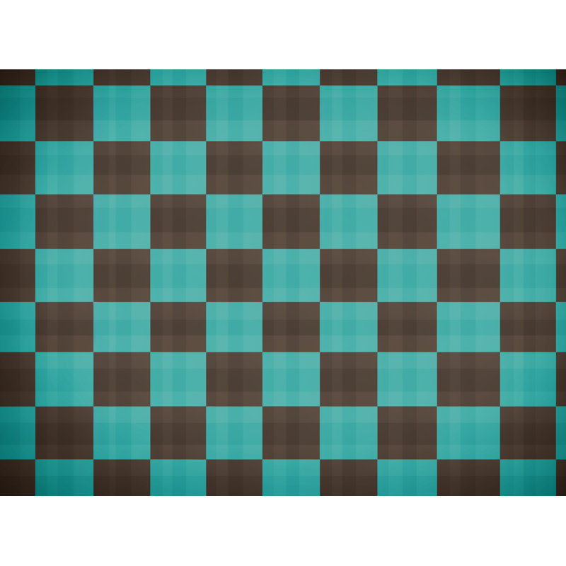 Rideau de douche Otylie Gingham, H 84 po x l 70 po