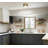 Adrinna Glass Flush Mount
