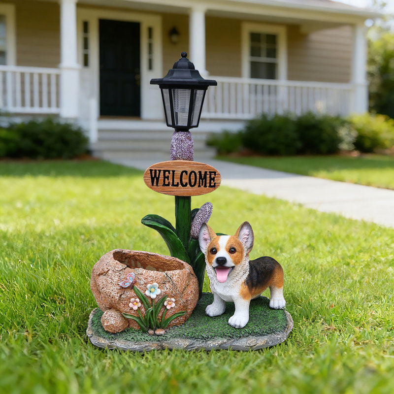 Jardinière Corgi Dog