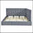 Full Size Upholstered Daybed/Sofa Bed Frame, Velvet