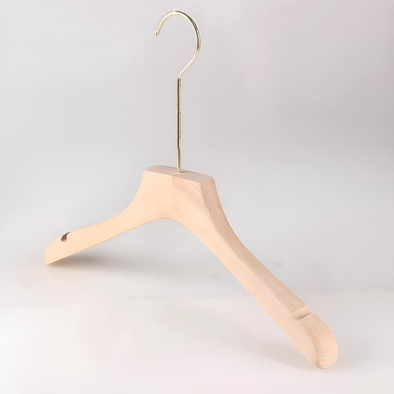 Cintres à vêtements professionnels - Bois robuste, 20