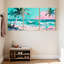 Ensemble de 3 reproductions d'art sur toile-411335949