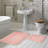 Luxurious Bathmat Set (2 Pieces), 19.7 x 23.6 inches & 23.6 x 39.4 inches | 100% Polyester, 1500 g/m², Pile Height: 0.6 inches | Non-Slip Underside, Antibacterial, Easy to Clean, Machine Washable at 86°F | Perfect for Stylish Bathrooms-1677995175