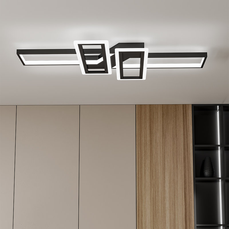 Avron Flush Mount, 6cm H x 90cm W x 59cm D