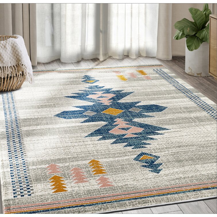 Foundry Select Acklin Southwestern Rug & Reviews | Wayfair