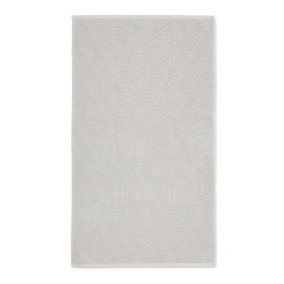 Diamond Geo Sculpted Cotton Towels