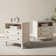 Amberlyn 27.2'' H Traditional  2-Drawer Nightstand with Built-In Outlets and Solid Wood Legs and Open Shelve (Set of 2)