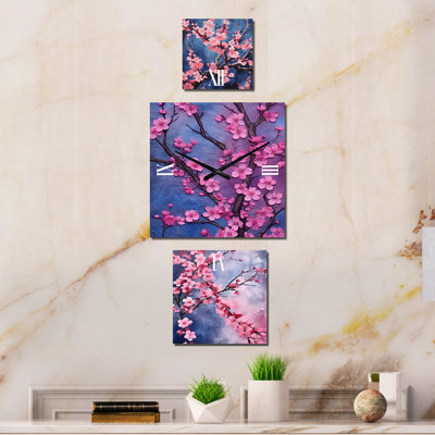 Crystalynn Metal Wall Clock