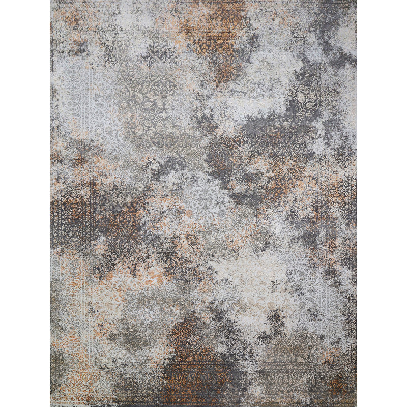 Tapis rectangulaire noué à la main, Rectangle 12 pi x 15 pi