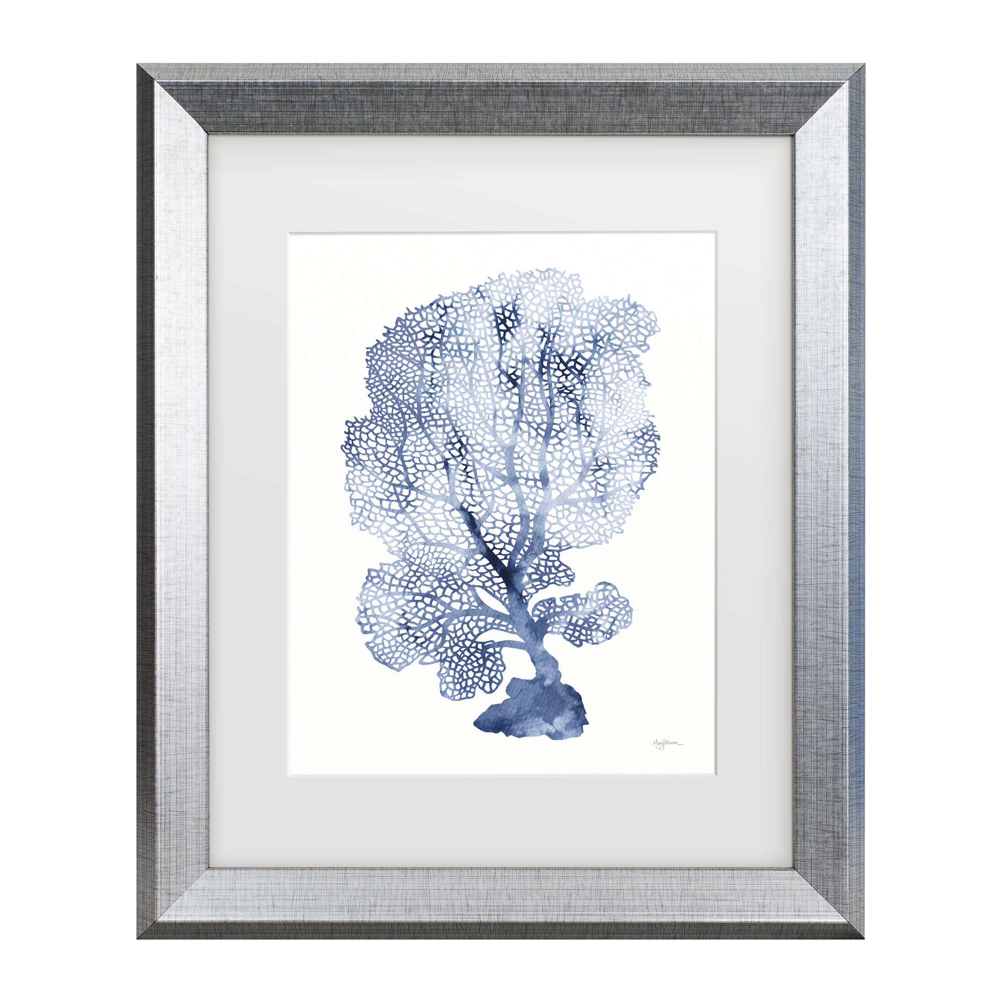Ebern Designs Bolog Mary Urban Shibori Coral II Matted Framed Art Wayfair ebern-designs-bolog-mary-urban-shibori-coral-ii-matted-framed-art-wayfair