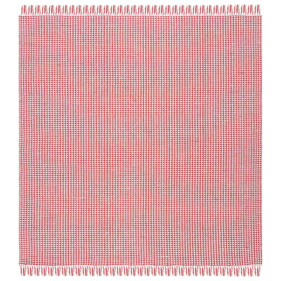 Melaina Hand Woven Cotton Geometric Rug