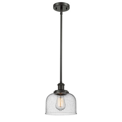 Ballston Urban Bell - 1 Light 8" Stem Hung Mini Pendant
