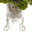 Géranium avec jardinière en métal résistant aux rayons UV (intérieur / extérieur)-1704424447