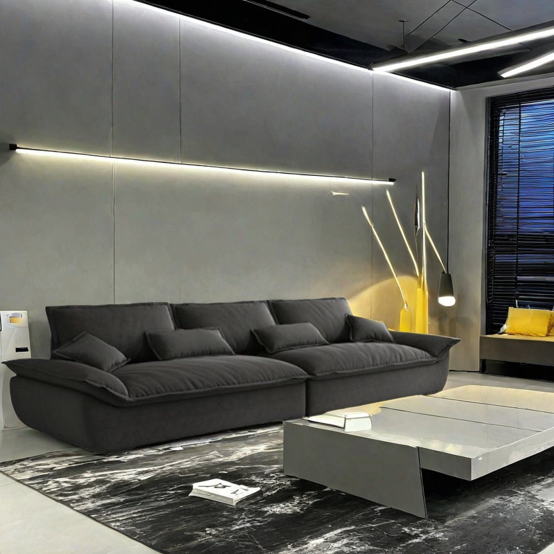 Canapé Minimalist, H 33,46 po x l 133,86 po x P 39,37 po, 5
