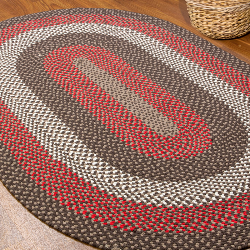 Tapis en coton Chrisan, Ovale 4 pi x 6 pi
