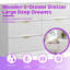Armoire de rangement robuste à panneau de particules 76 po à 6 tiroirs H 76 po-1526986055