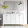 Aleta 60'' Double Bathroom Vanity with Engineered Marble Top