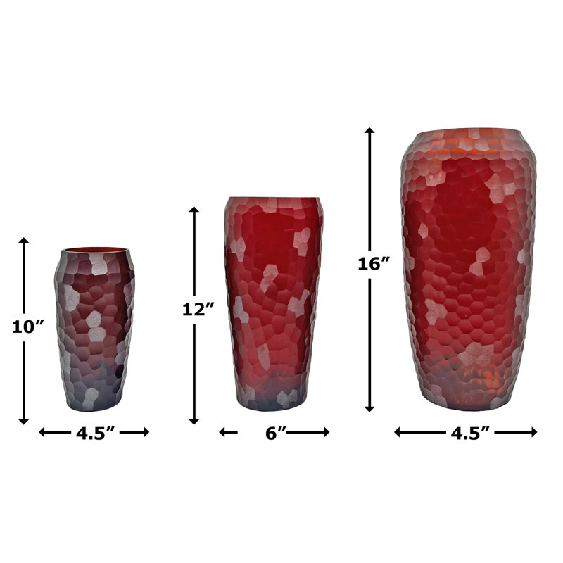 Nestore Handmade Glass Table Vase