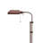 Kiyono 46'' Rust Arched Floor Lamp