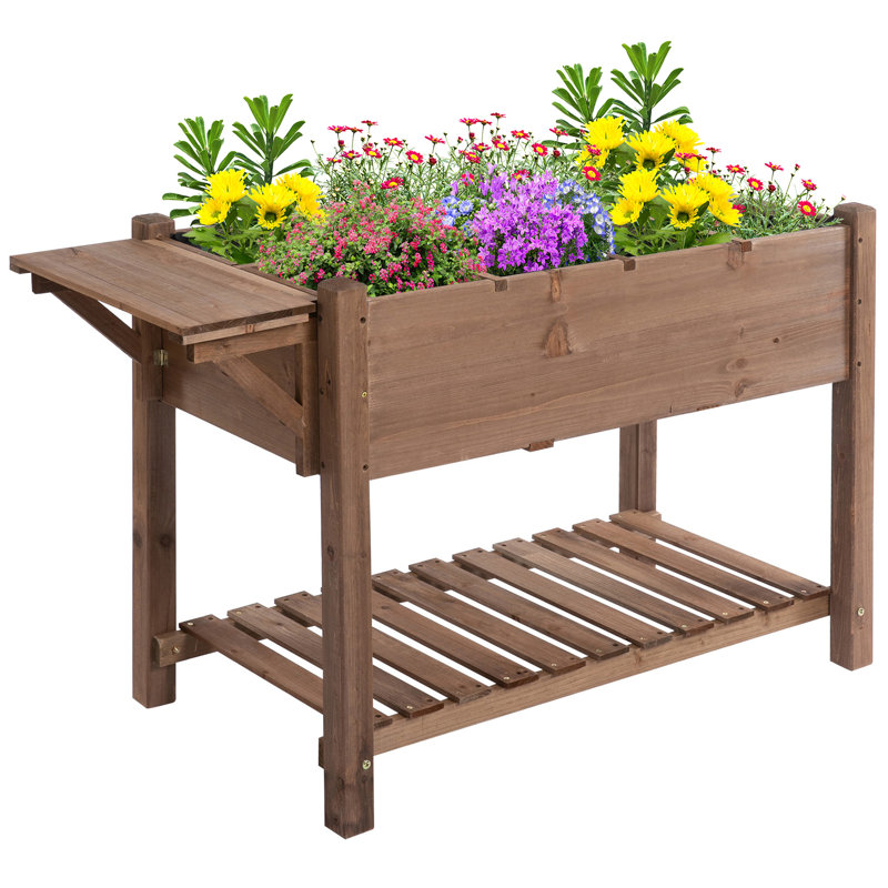 Jardin surélevé en bois 2 pi x 4 pi Izie
