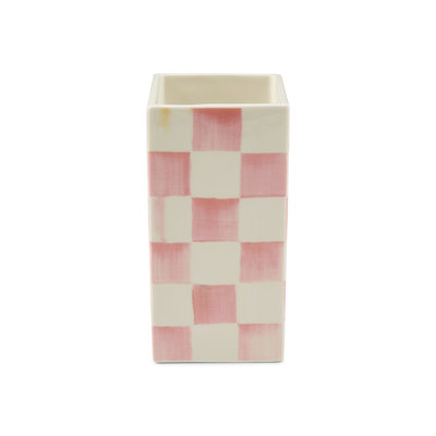 Courtly Check Small Pillar Vase