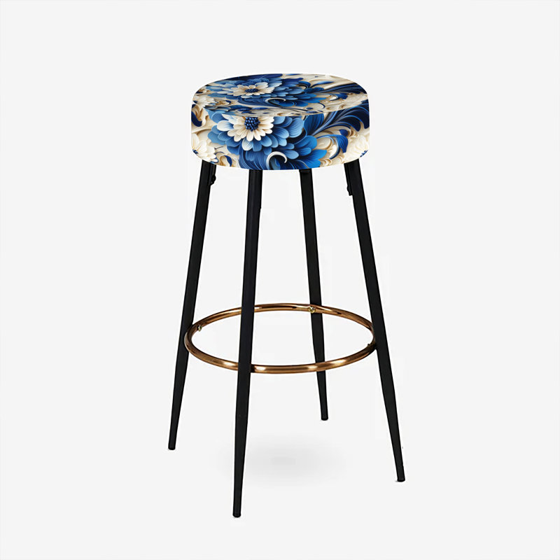 Ensemble de 2 tabourets de bar Barrau