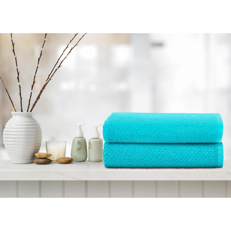 Serviette de bain , Bleu