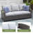 71" Hand-Woven Wicker Outdoor Sofa-1899699213-1899699208