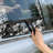 Adaley Stainless Steel Shower Squeegee Caddy-2036500557