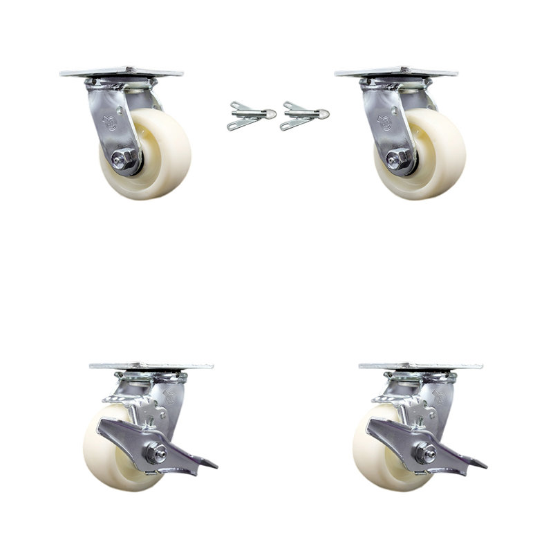 4-Piece Nylon Caster Set