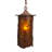 Fulton 1 - Light Mahogany Bronze Lantern Pendant
