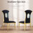 Black And Gold Dining Chairs With Open Back-1313486834-1313486835