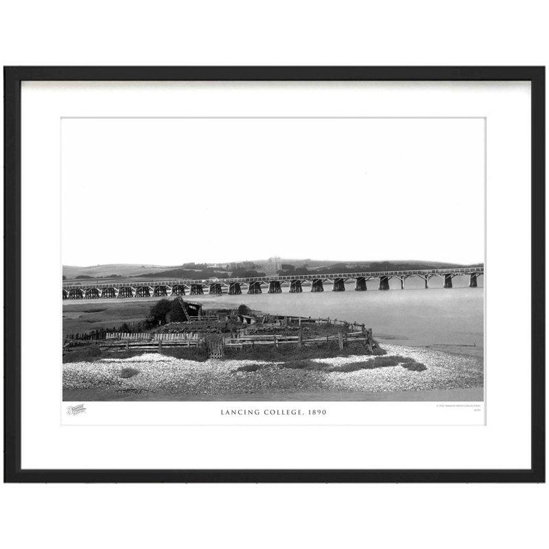 Lancing College, 1890 by Francis Frith - Single Picture Frame Print, 60cm H x 80cm W x 2.3cm D
