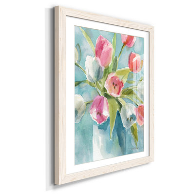 Today's Tulips I - Cadre photo, reproduction d'art sur papier