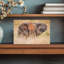 Majestic African Elephant Peaceful Contemporary Elephant Nature Portrait Wall Art Print by Jeffrey C. Sink - 1 Piece Wrapped Canvas Wall Art-1989104884