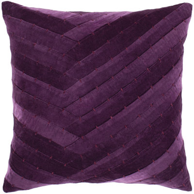 Aviana Border Cotton Throw Pillow Cover