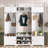 Modern Hall Tree with Shoe Storage, 4-in-1 Entryway Bench with 8 Cubbies, 7 Coat Hooks & Adjustable Shelf for Hallway, Living Room-129333364