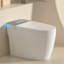 Toilette intelligente avec commande vocale et pare-bulles-111875222