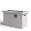 24" H Concrete Propane/Natural Gas Outdoor Fire Pit Table