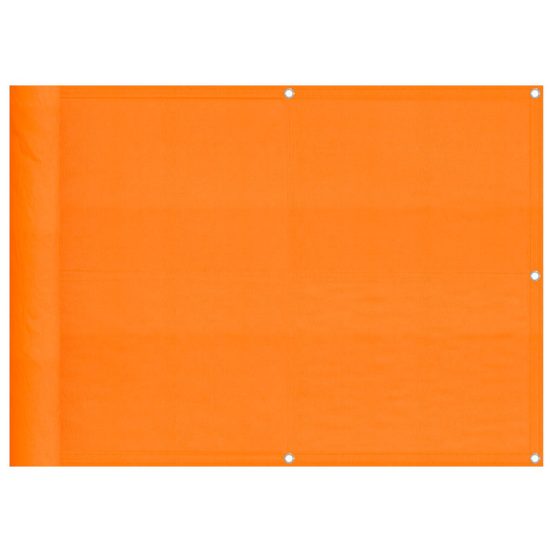 Balcony Screen, 75cm H x 700cm W, Orange