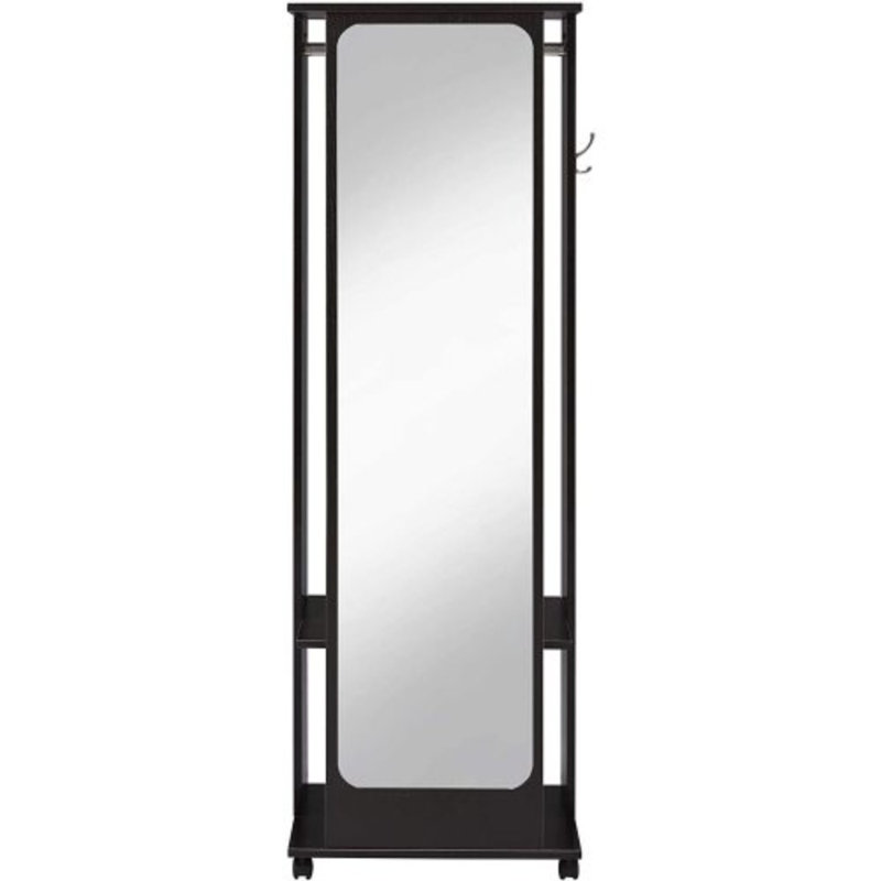Solid Wood Freestanding 2 - Hook Coat Rack