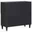 Solid Wood Rectangle Accent Cabinet