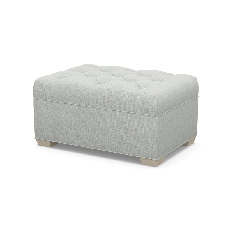Tufted Ottoman, 8938-45, Sandstone