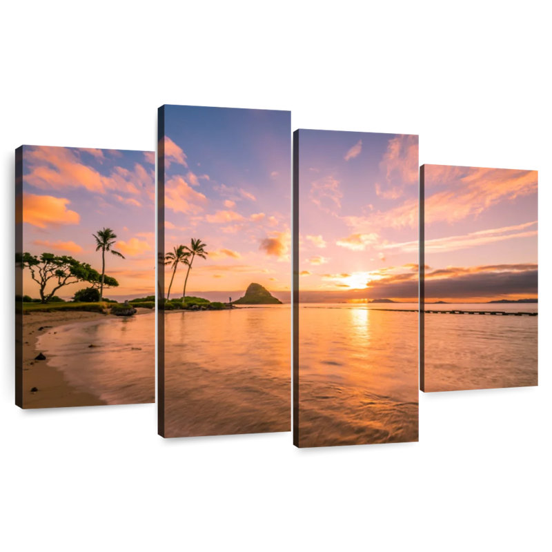 Coucher de soleil tropical Gillard Hawaii