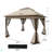 Outdoor Pop Up Gazebo Canopy With Removable Zipper Netting,2-Tier Soft Top Event Tent,Suitable For Patio Backyard Garden Camping Area-111084726