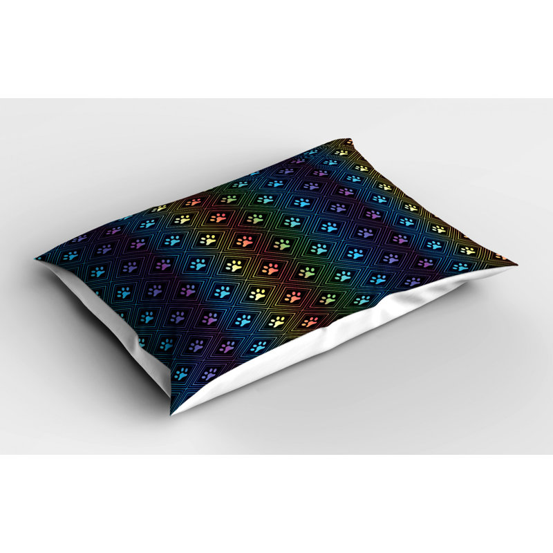 Polyester Geometric Sham Set, Twin