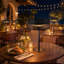 1500W Portable Tabletop Outdoor Halogen Electric Patio Heater